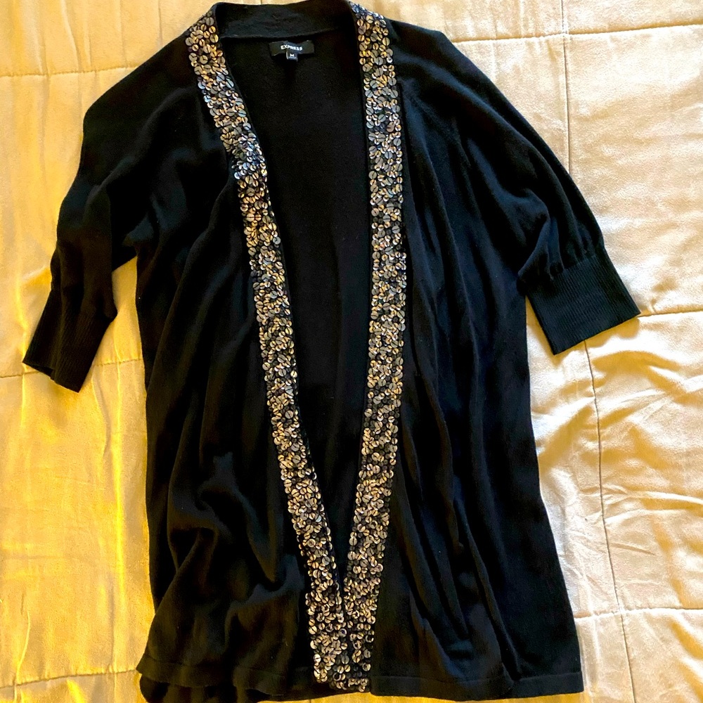 Sequin cardigan